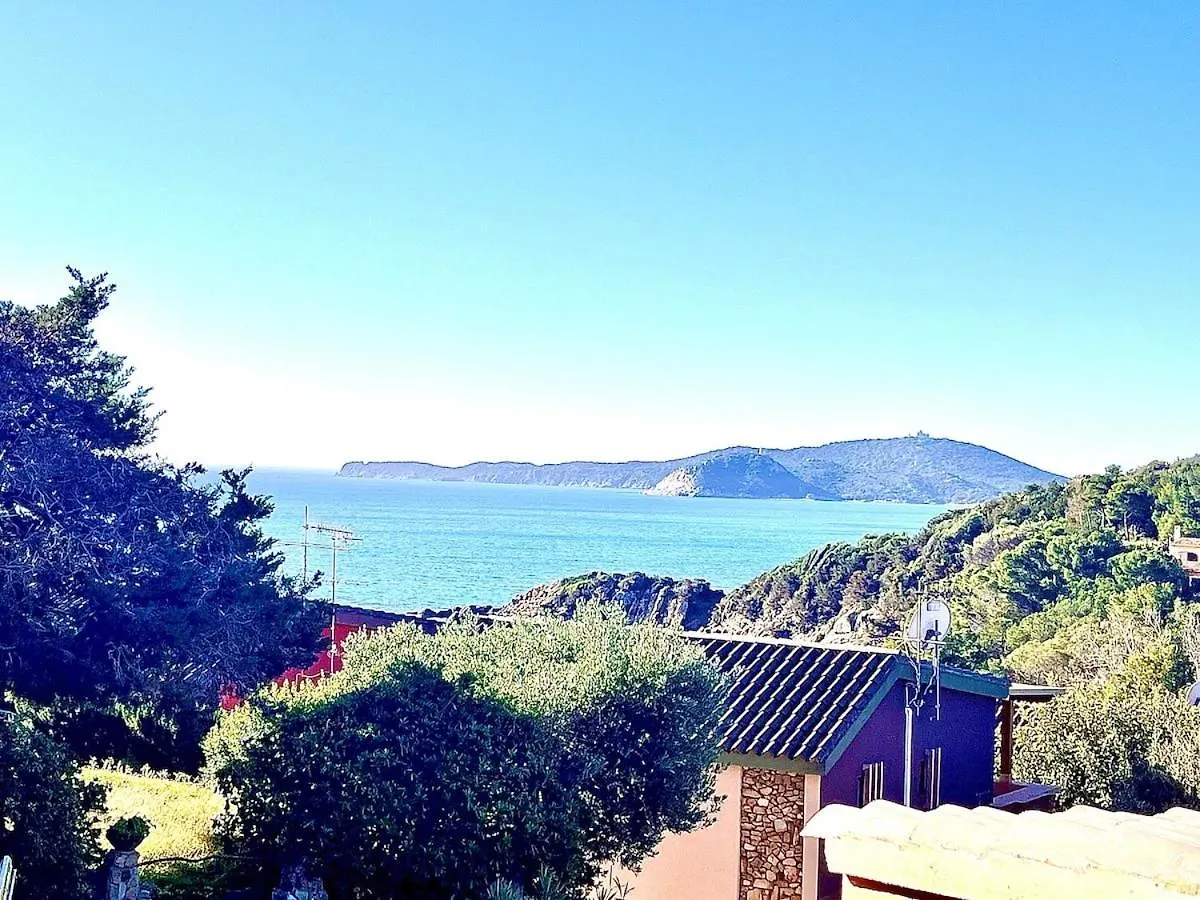 Villa Mare Azzurro, 2 Passi Dal Mare Simius Italia
